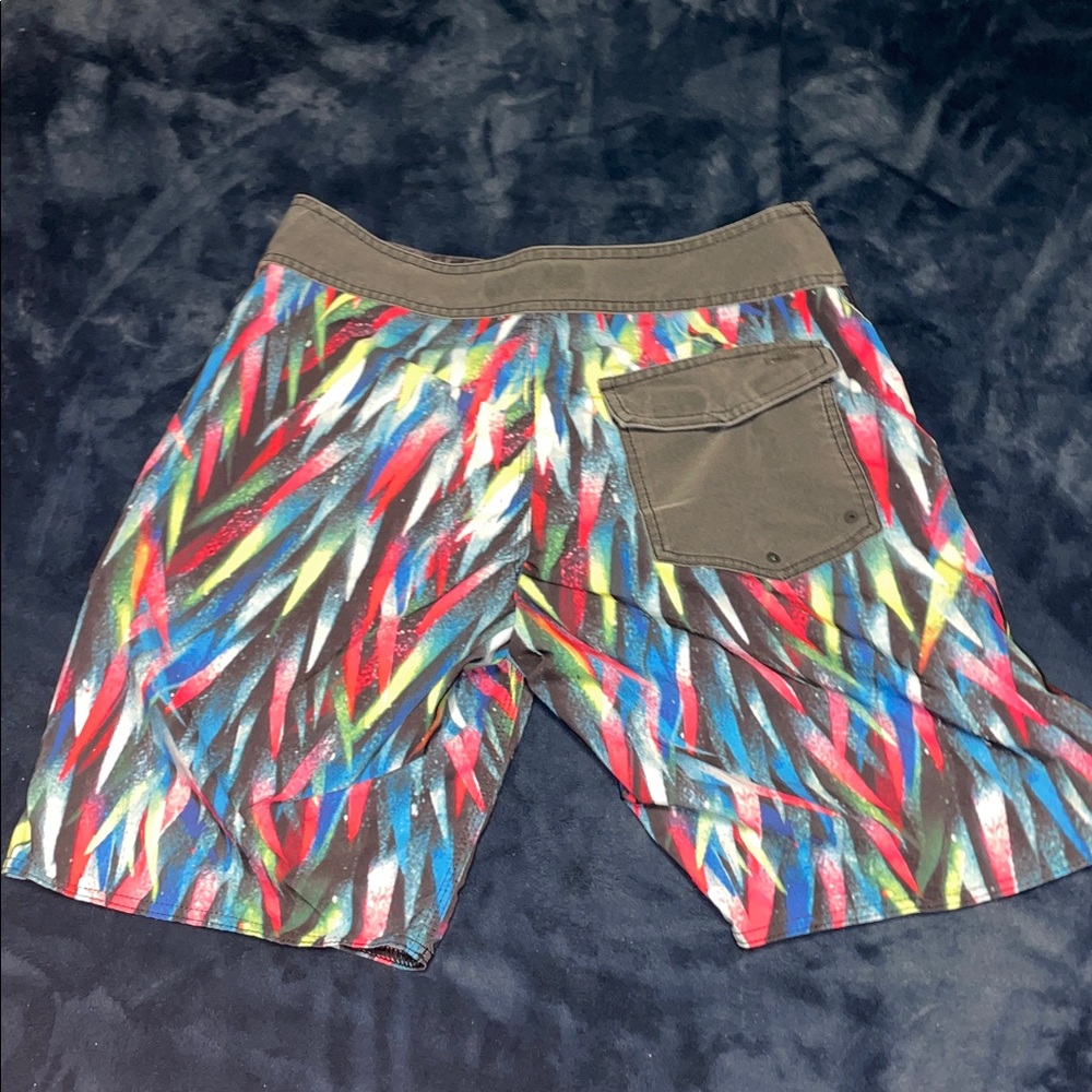 Volcom Multicolor Patterned Men's Swim Shorts - image 2